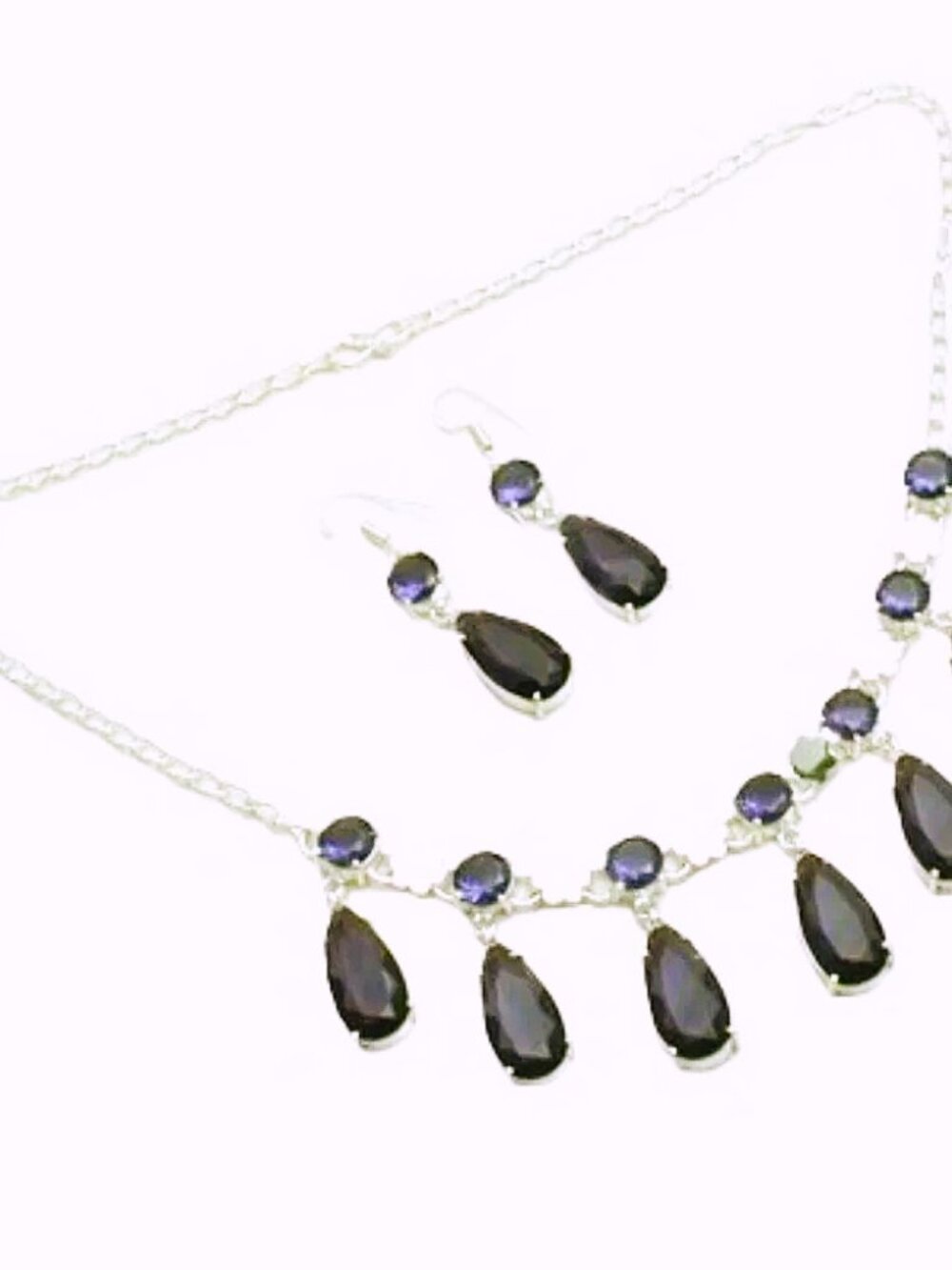 Amethyst Gemstone Sterling Silver Handmade Bracelet Jewelry 23 Gms
